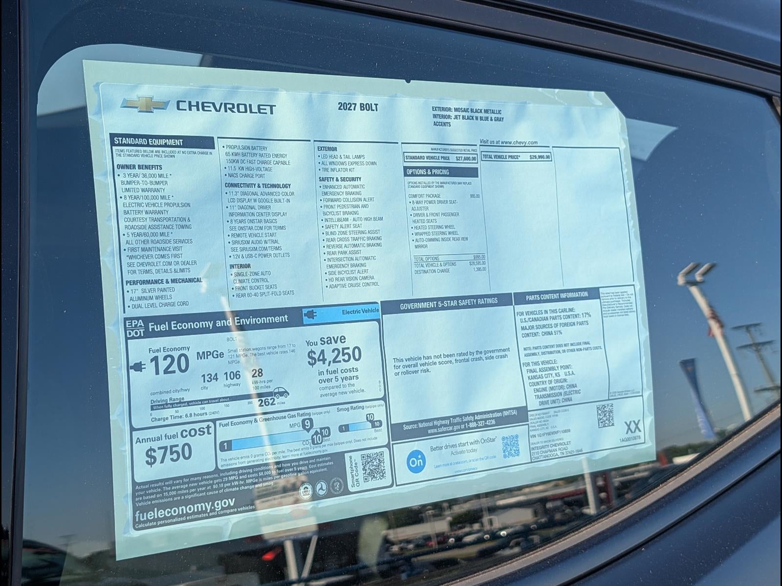 2027 Chevrolet Bolt LT