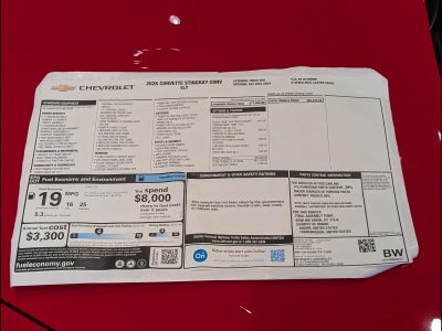 2026 Chevrolet Corvette Stingray 1LT