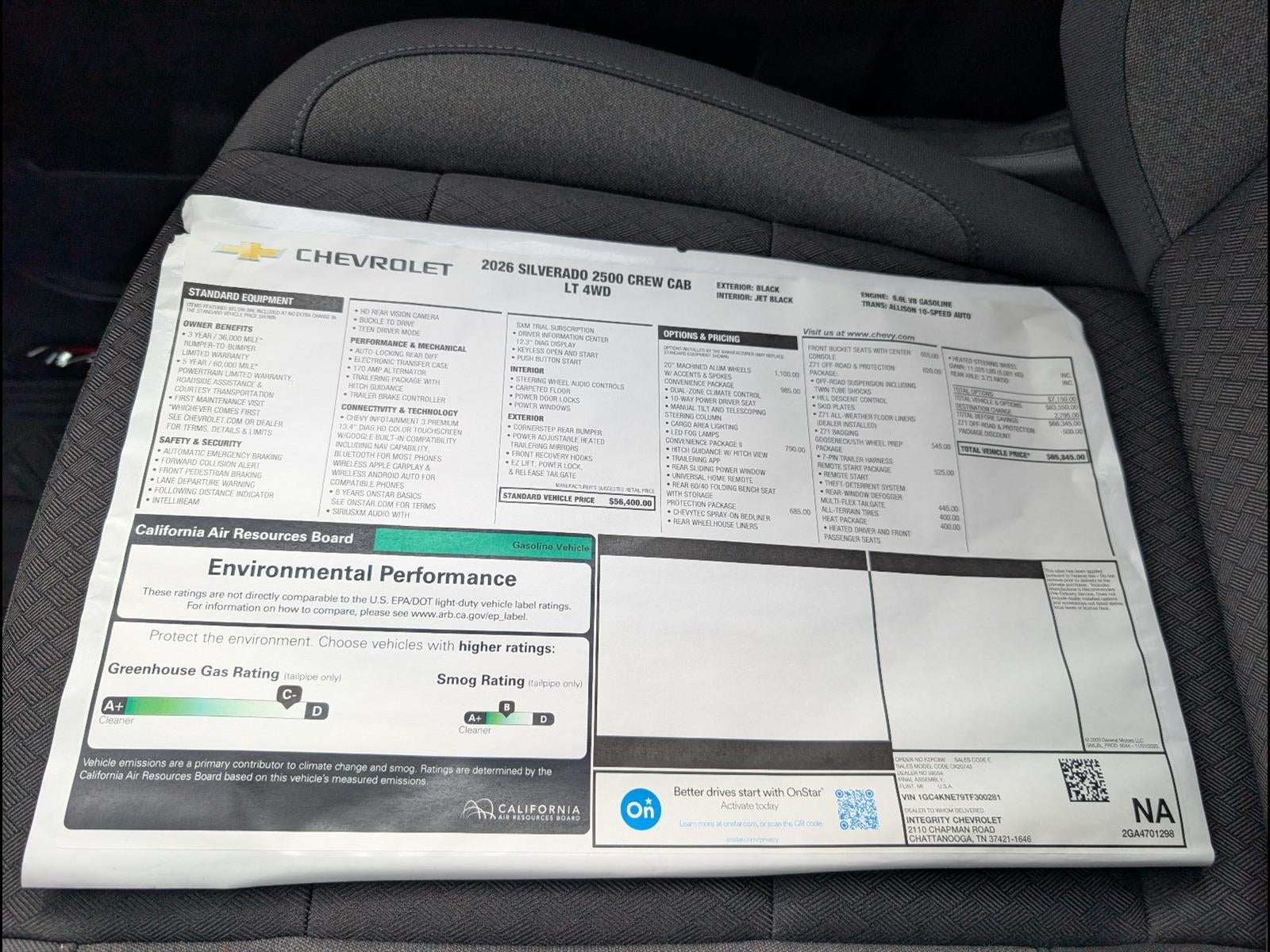 2026 Chevrolet Silverado 2500 HD LT