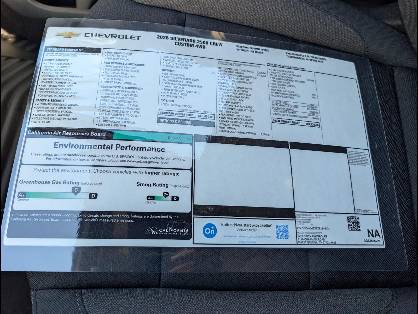 2026 Chevrolet Silverado 2500 HD High Country