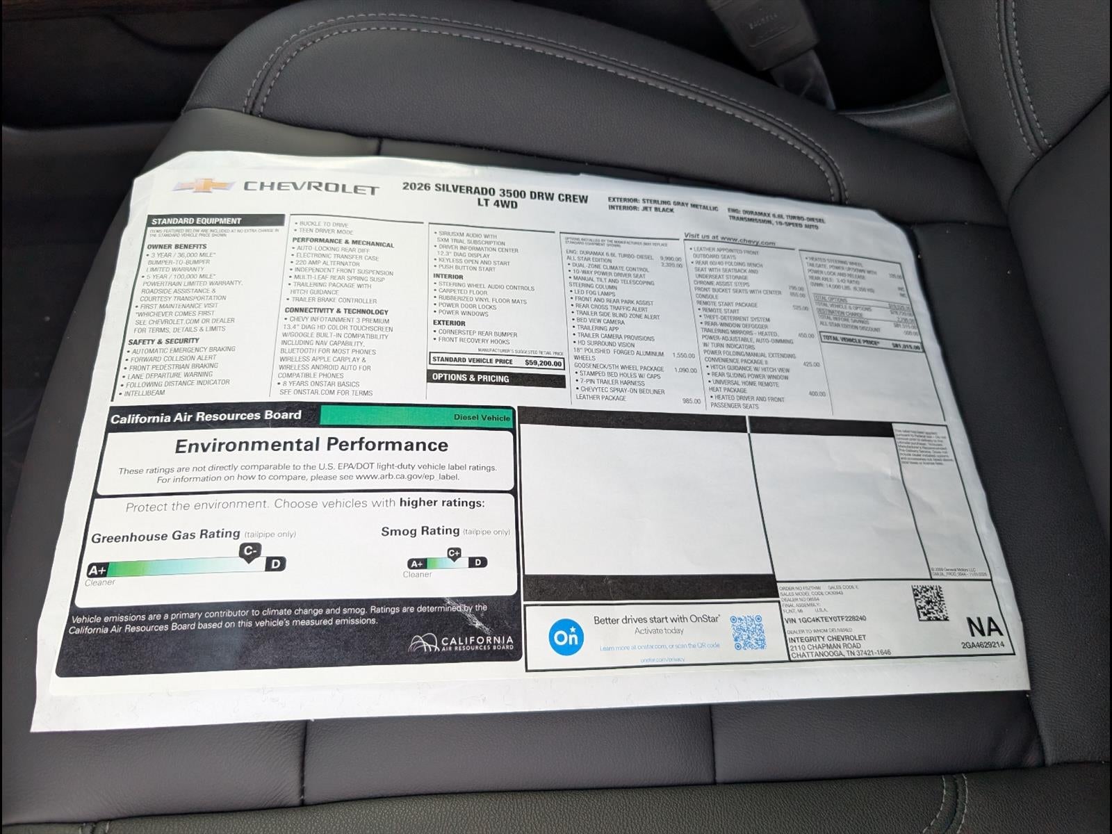 2026 Chevrolet Silverado 3500 HD LT DRW
