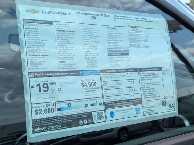 2026 Chevrolet Colorado Z71