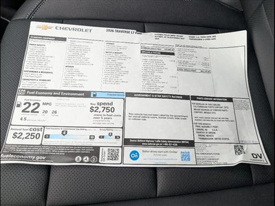 2026 Chevrolet Traverse LT