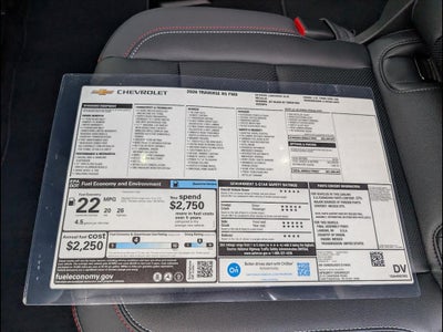 2026 Chevrolet Traverse RS