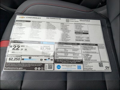 2026 Chevrolet Traverse RS