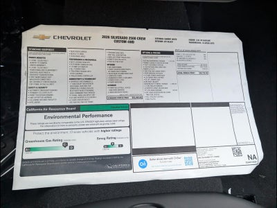 2026 Chevrolet Silverado 2500 HD Custom