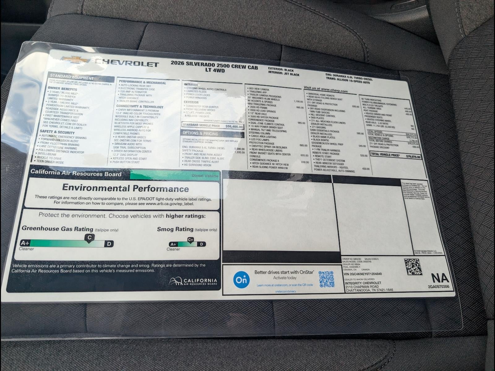 2026 Chevrolet Silverado 2500 HD LT