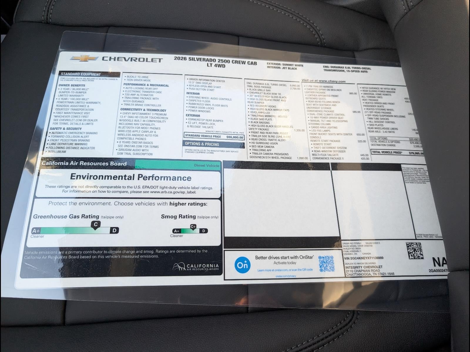 2026 Chevrolet Silverado 2500 HD LT