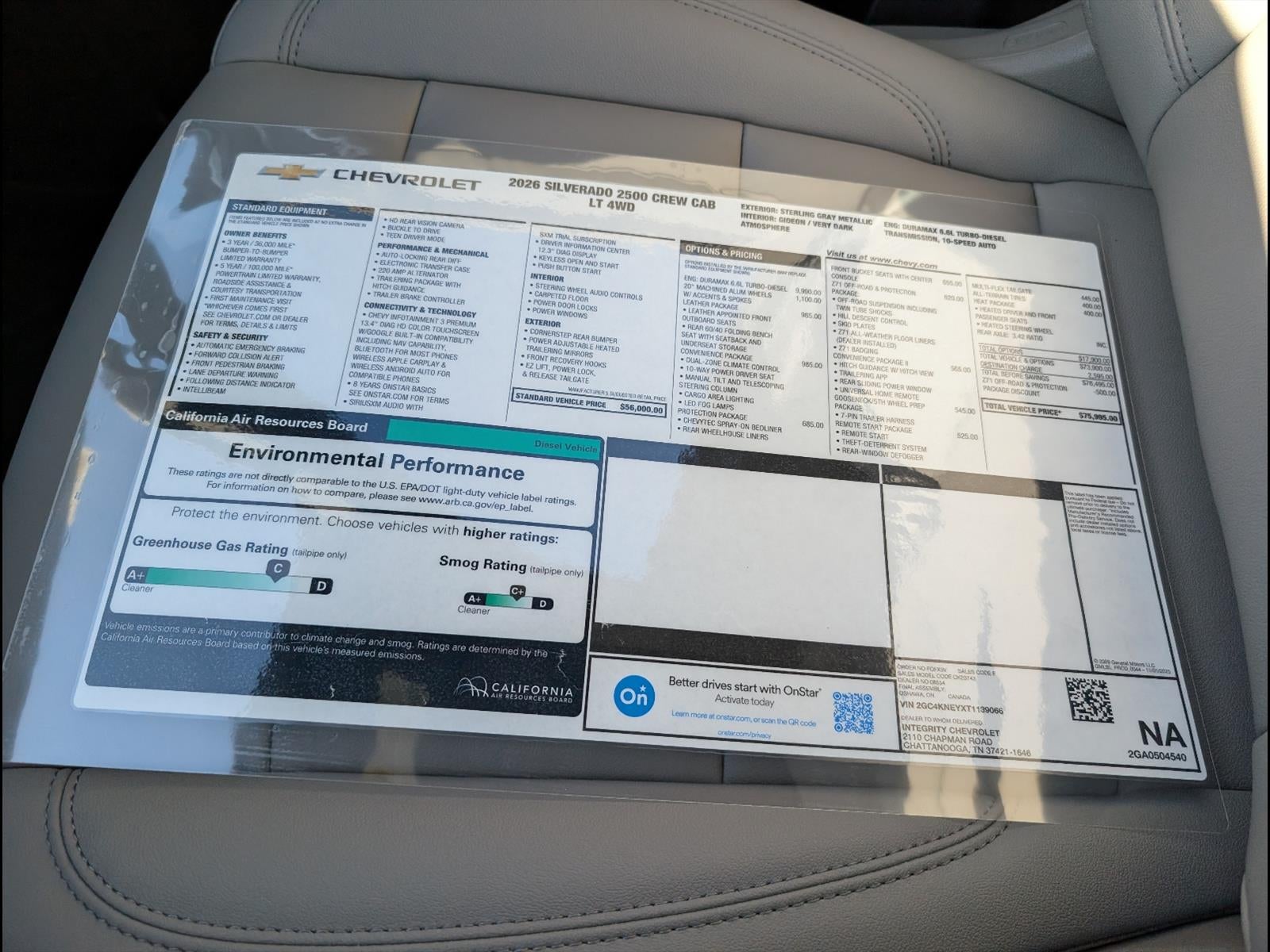 2026 Chevrolet Silverado 2500 HD LT