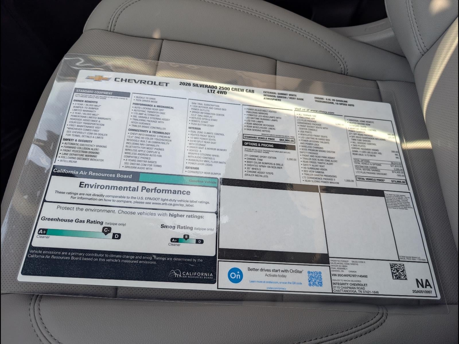 2026 Chevrolet Silverado 2500 HD LTZ