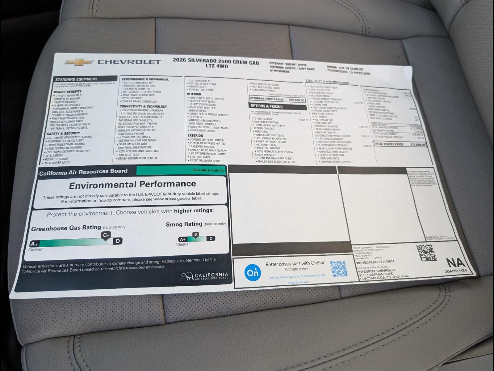 2026 Chevrolet Silverado 2500 HD LTZ