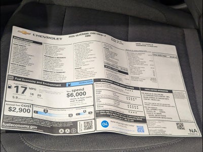 2026 Chevrolet Silverado 1500 LT