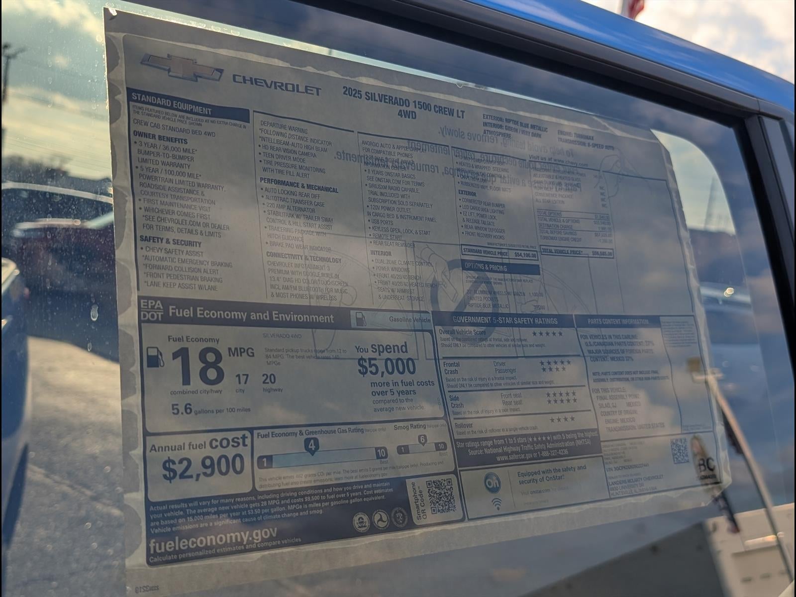 2025 Chevrolet Silverado 1500 LT