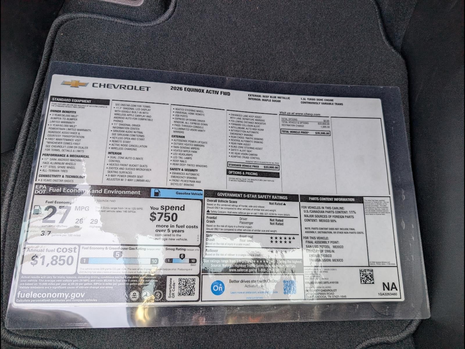 2026 Chevrolet Equinox ACTIV