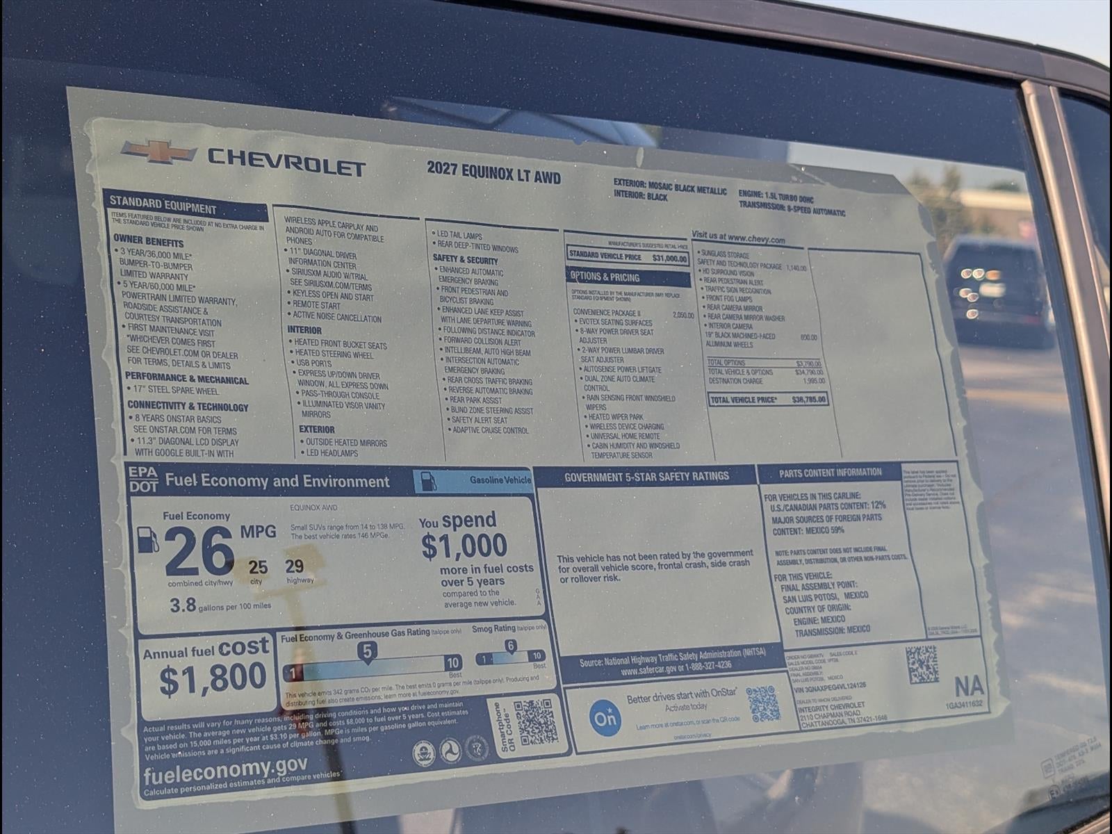2027 Chevrolet Equinox LT - Photo 10