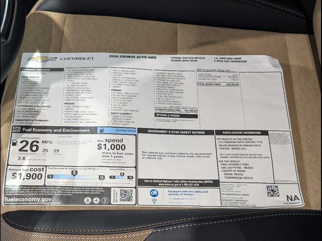 2026 Chevrolet Equinox ACTIV