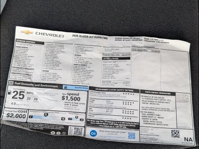 2026 Chevrolet Blazer 2LT