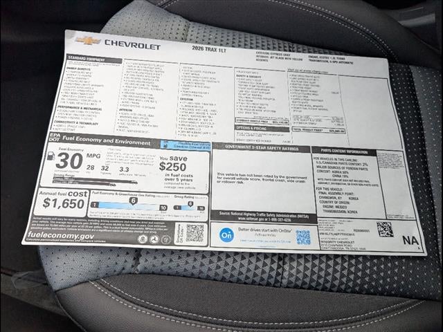 2026 Chevrolet Trax LT