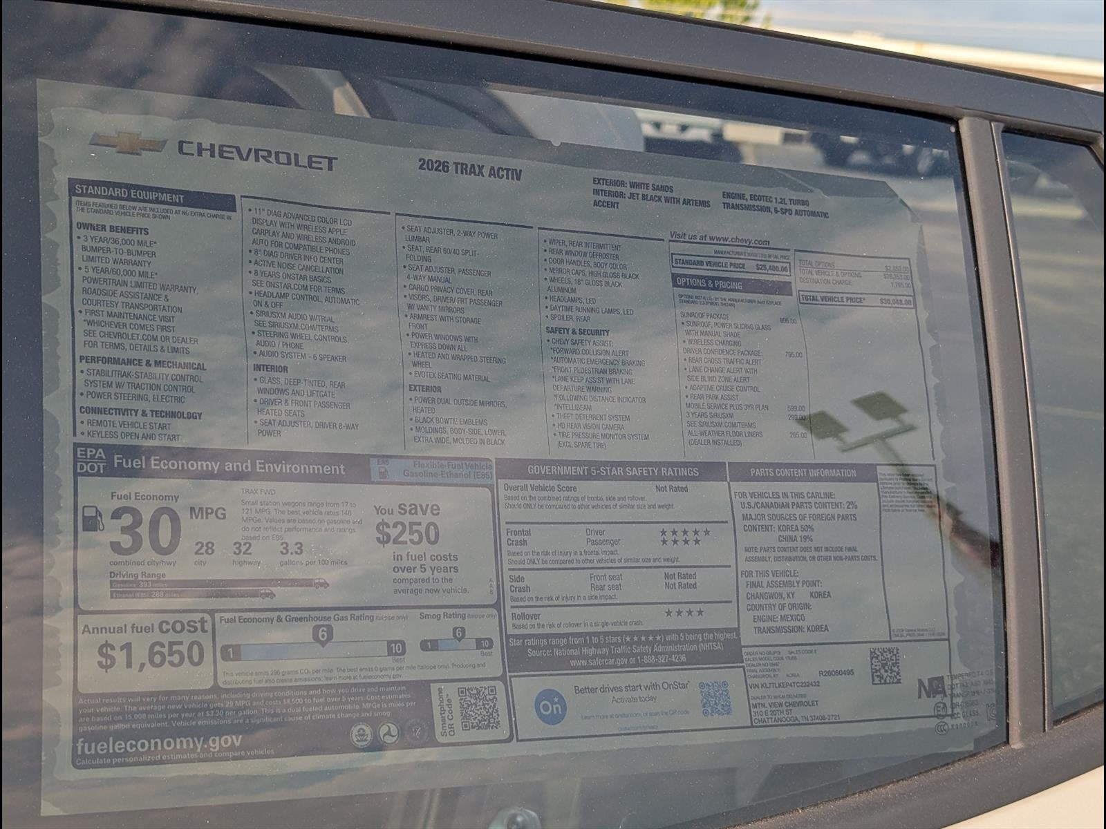 2026 Chevrolet Trax ACTIV