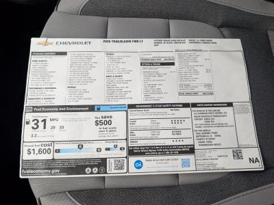 2026 Chevrolet Trailblazer LT