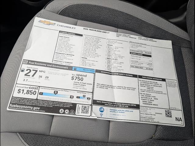 2026 Chevrolet Trailblazer LT