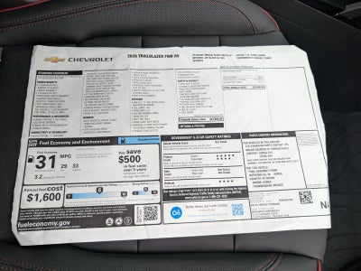 2026 Chevrolet Trailblazer RS