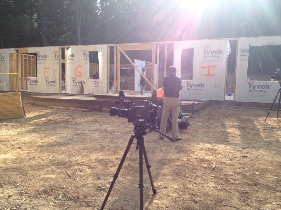 Interior renovation in progress